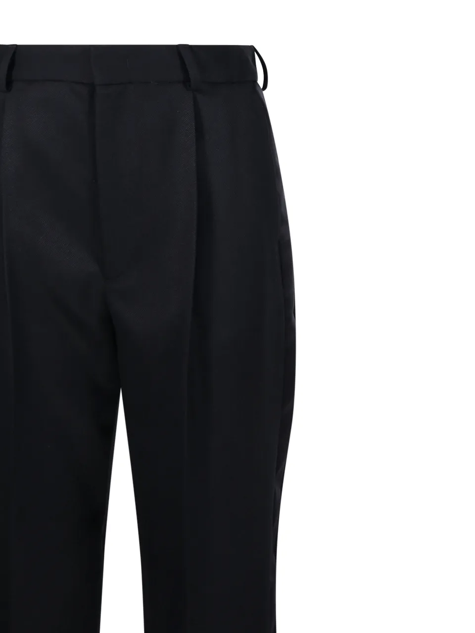 Pleated Straight Trousers