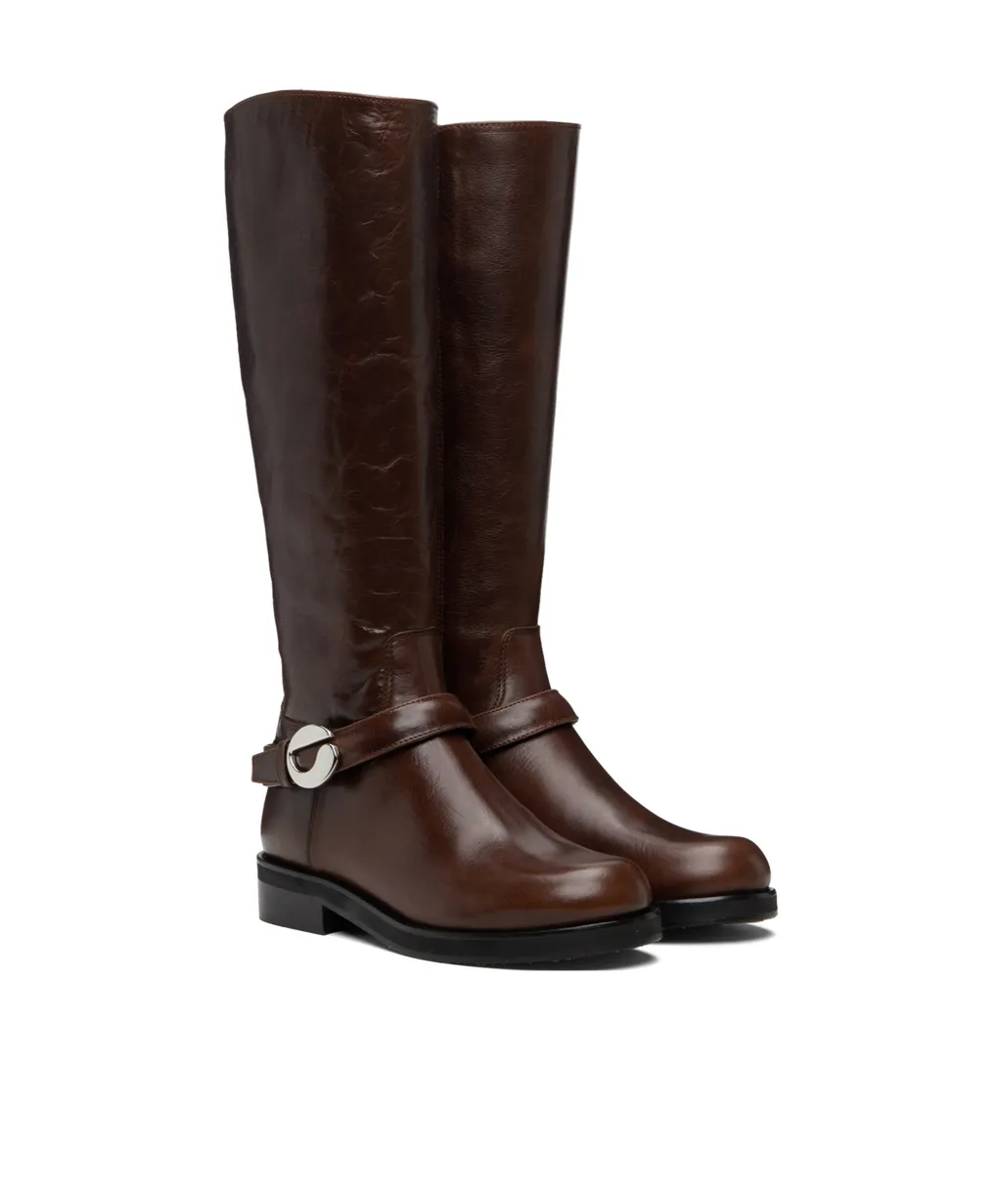 Belt Cavalier High Boots
