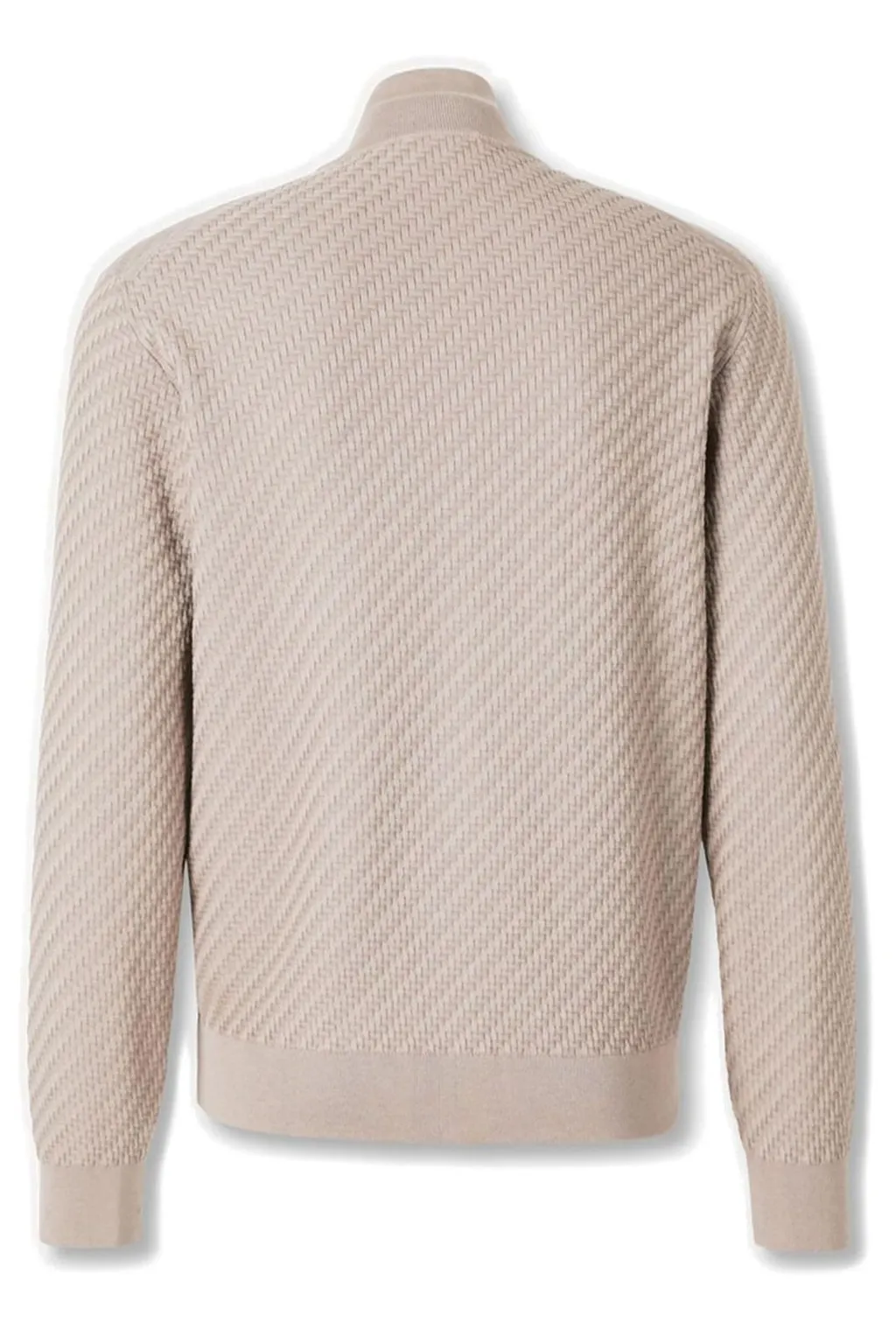 Brioni Long Sleeved Full-Zip Cardigan