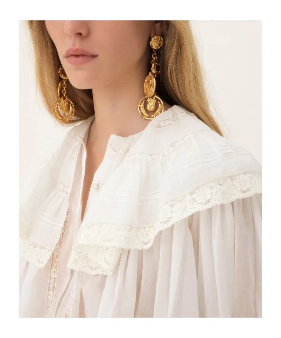 Chloé Medals Earrings