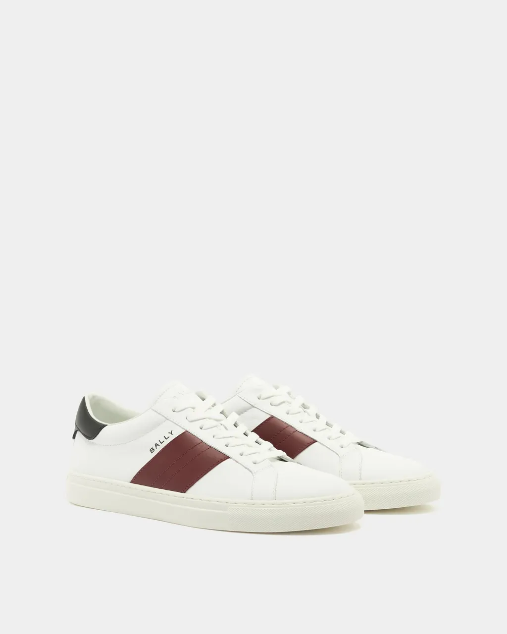 Hedon Sneaker In Blue And White Leather