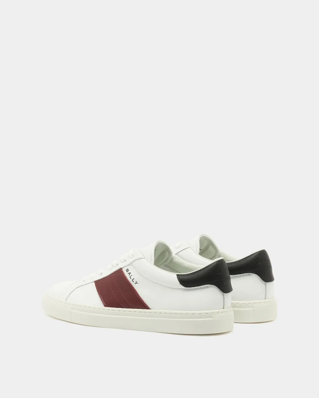 Hedon Sneaker In Blue And White Leather