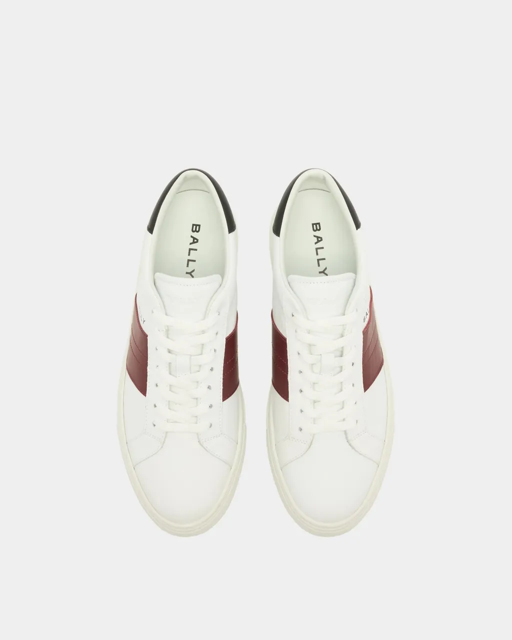 Hedon Sneaker In Blue And White Leather