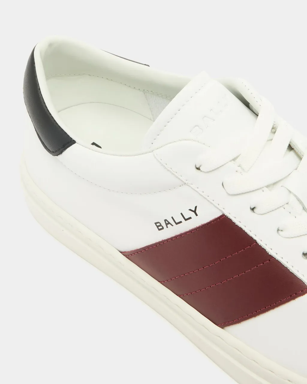 Hedon Sneaker In Blue And White Leather