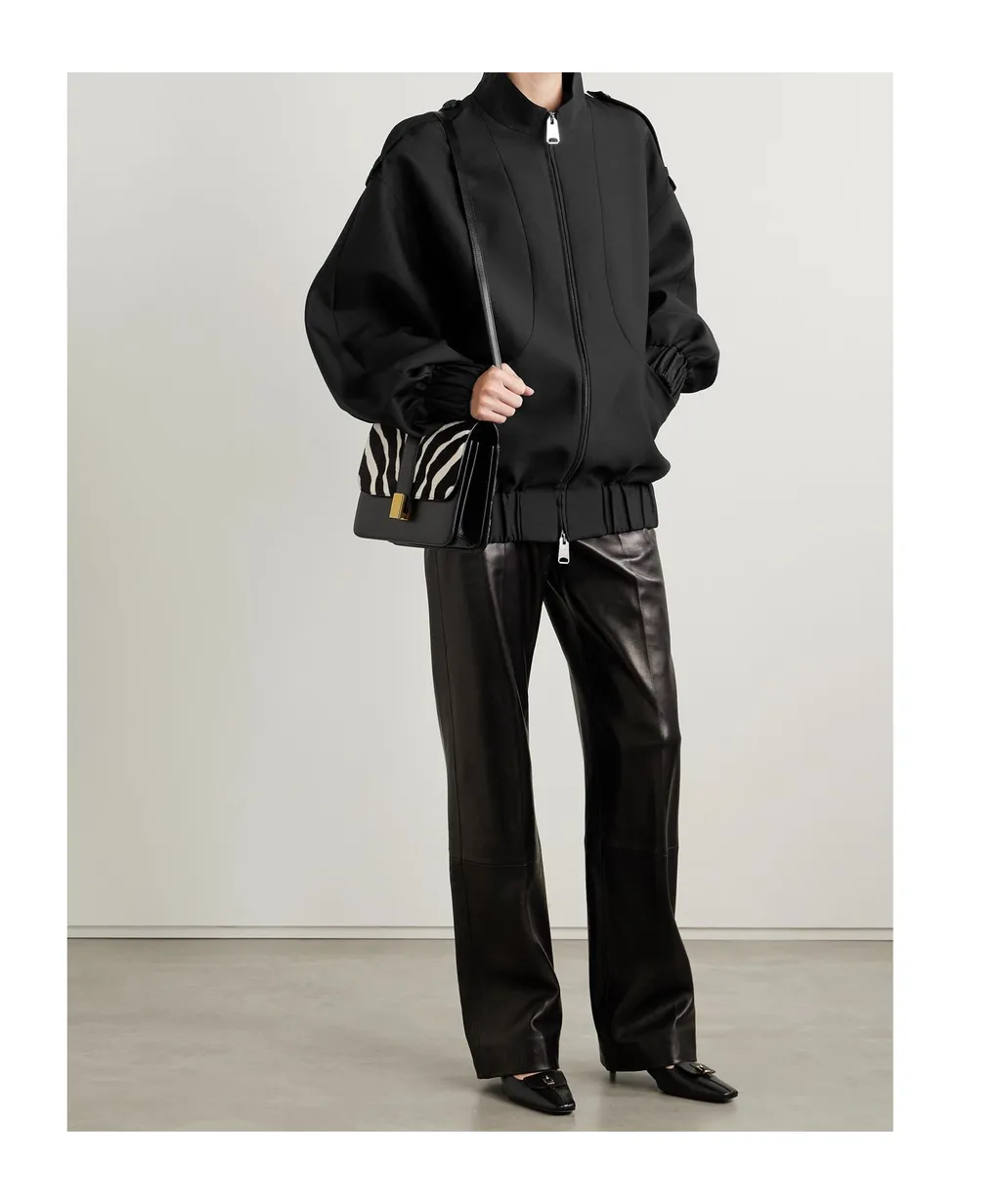 Sigi Wool And Silk-Blend Faille Jacket