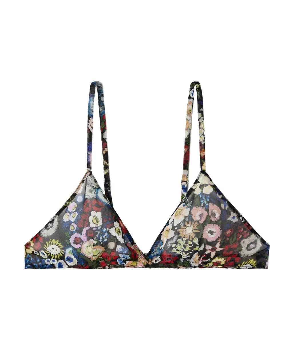 Patterned Bra