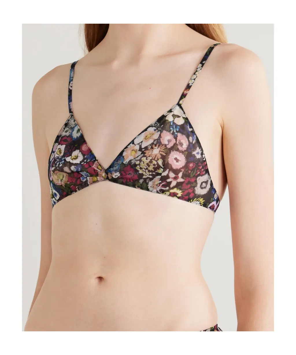 Patterned Bra