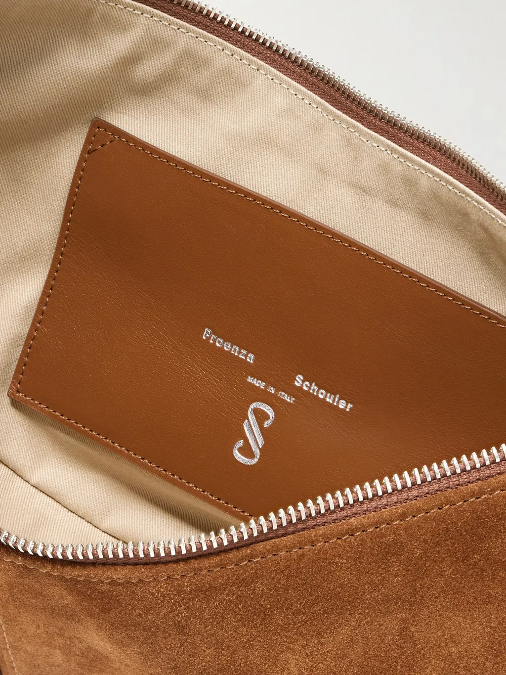 Sliding Patchwork Suede Shoulder Bag