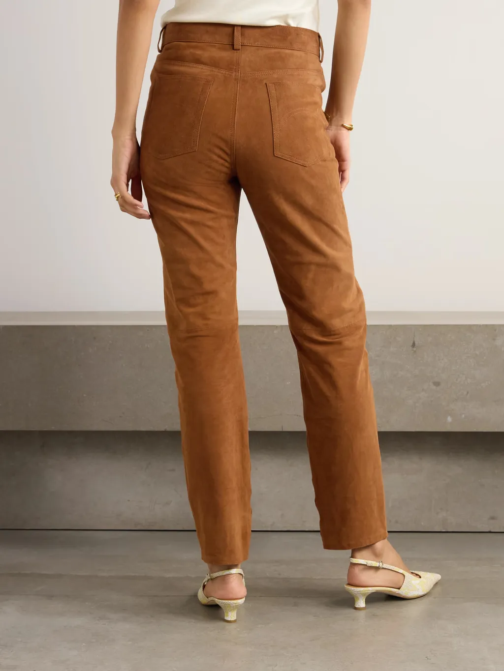 Casual Pants With Belt Loops