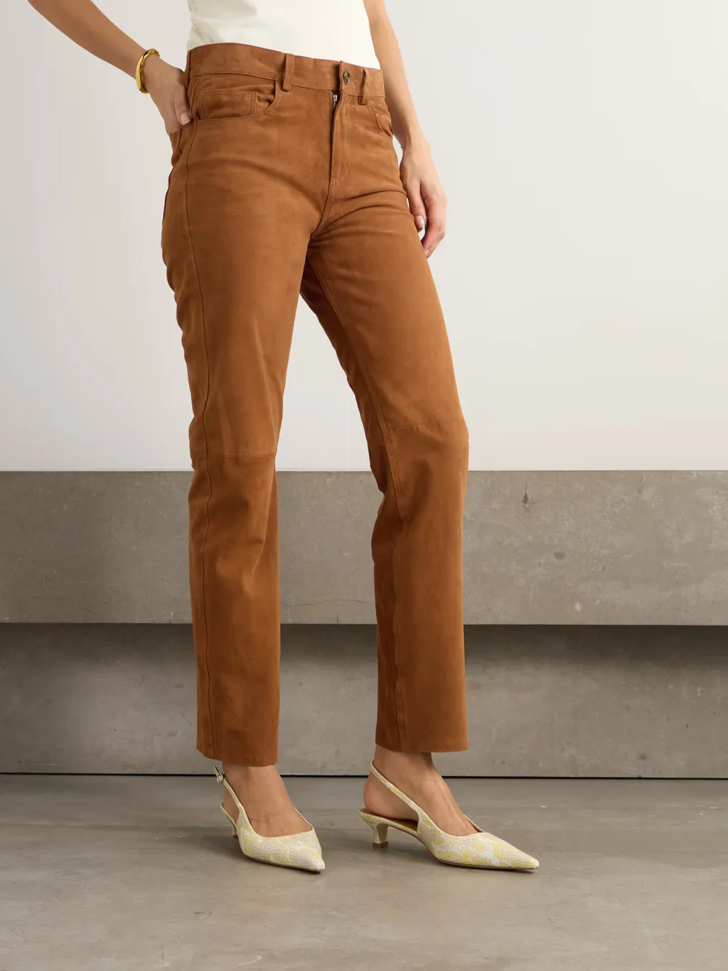 Casual Pants With Belt Loops