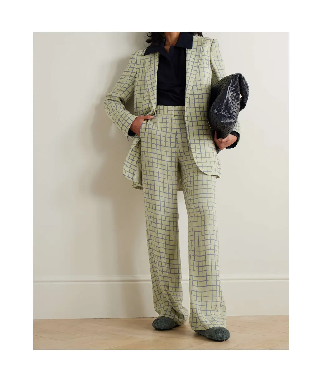 Check Casual Pants