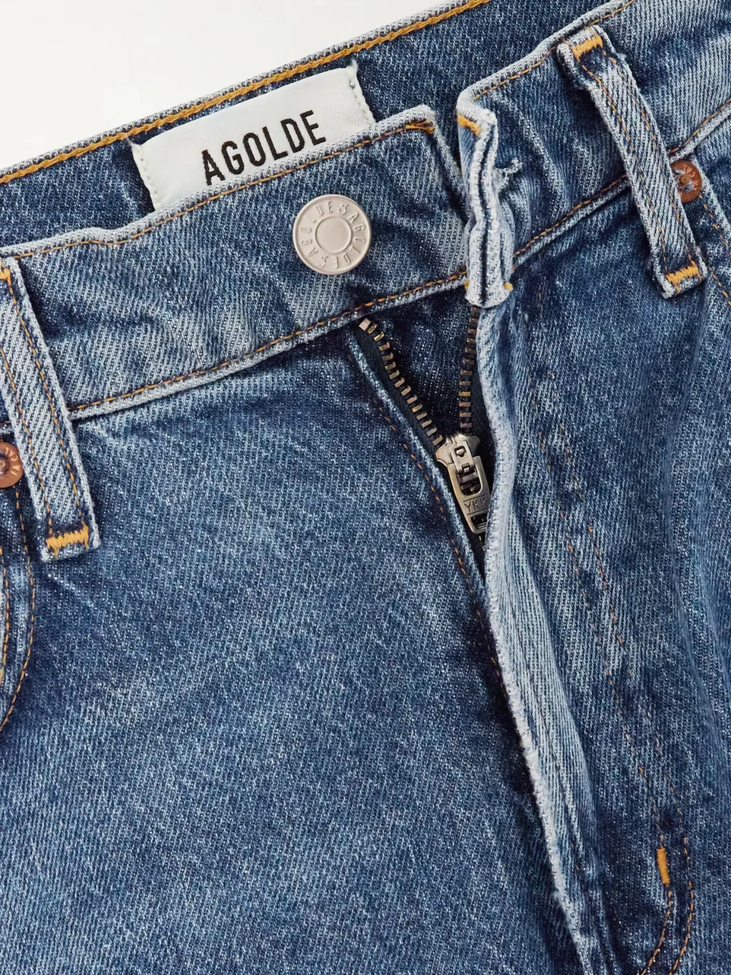 High Waist Straight Jeans