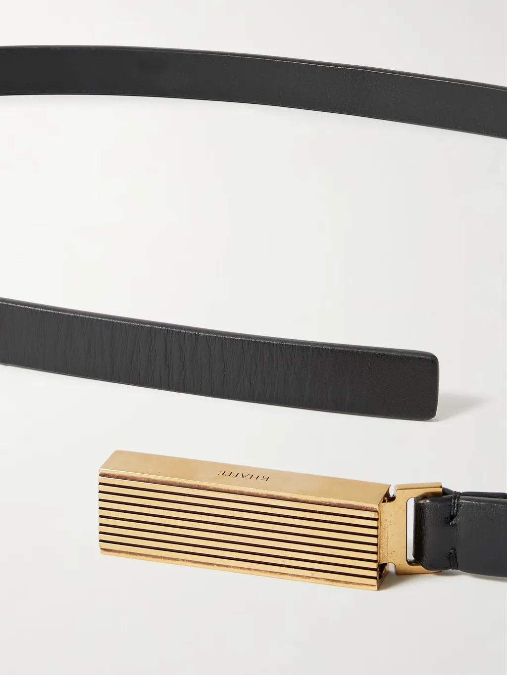 Khaite Logo Detailed Belt
