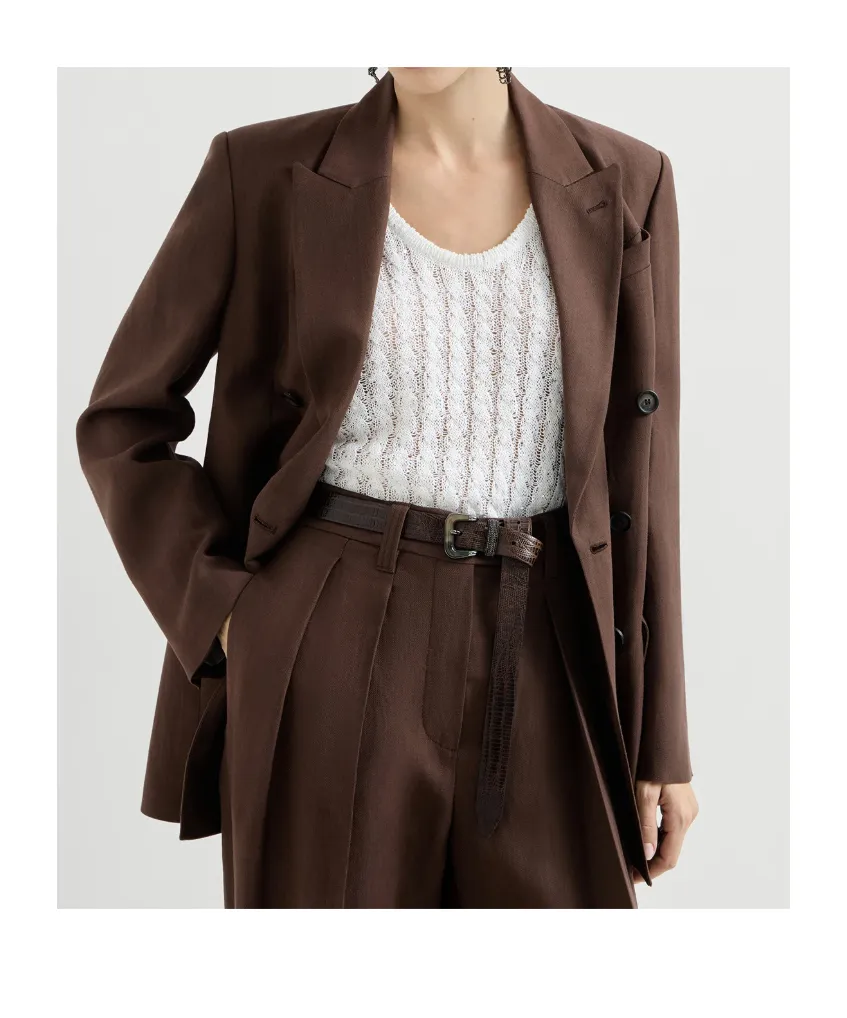 Brunello Cucinelli Double Breasted Blazer