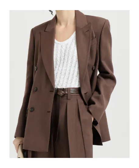 Brunello Cucinelli Double Breasted Blazer