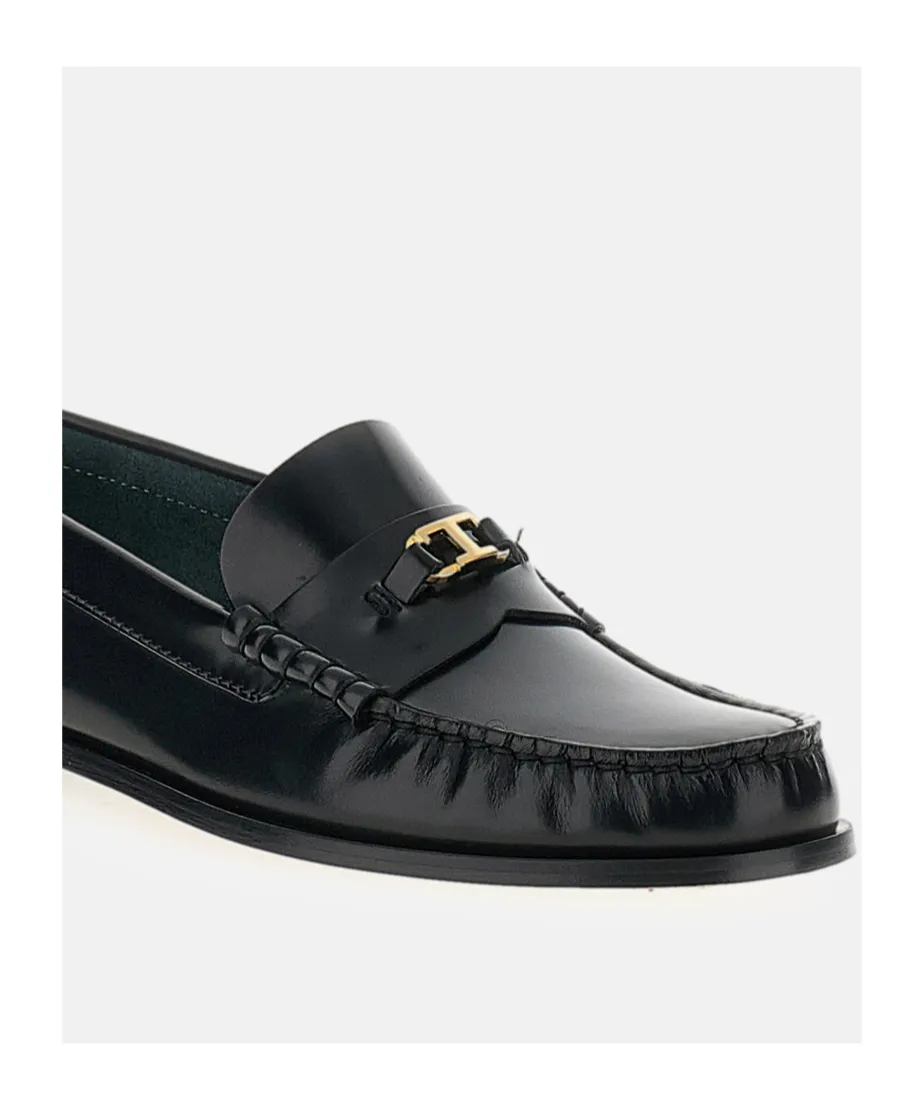 Tod's Gathered Toe Loafers