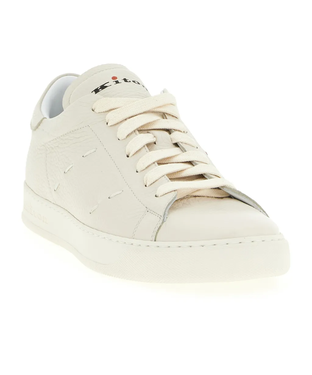 Kiton Low Top Lace-Up Sneakers