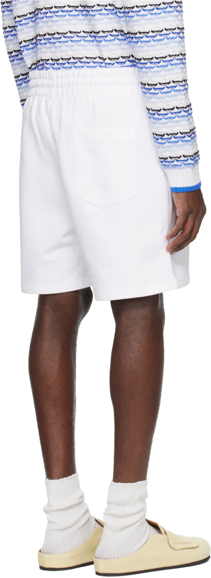 Casablanca Tennis Club Logo Shorts