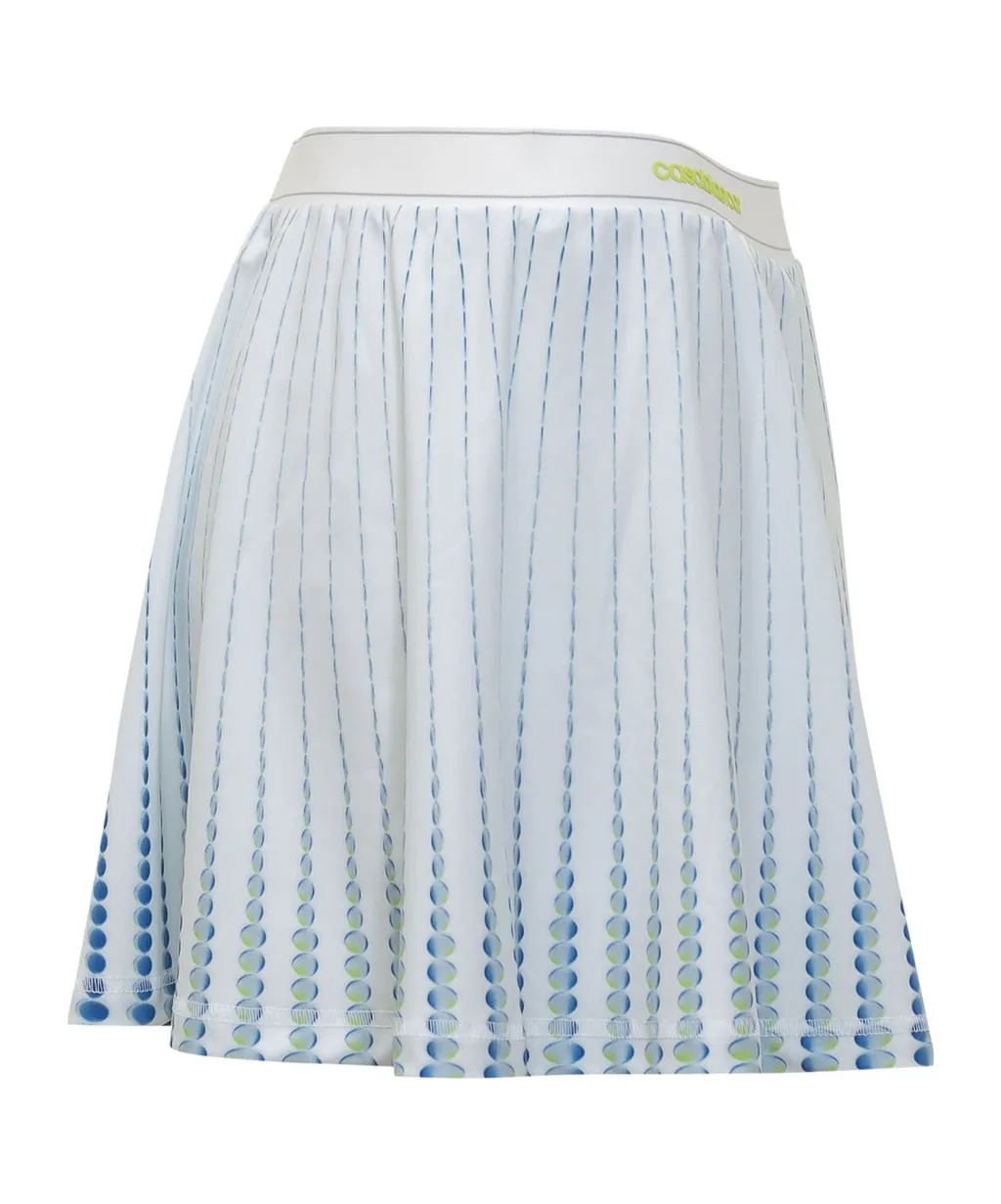 Casablanca Logo Waistband Tennis Racer Skirt
