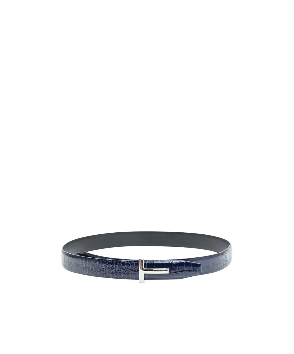 Tom Ford Logo Buckled Belt
