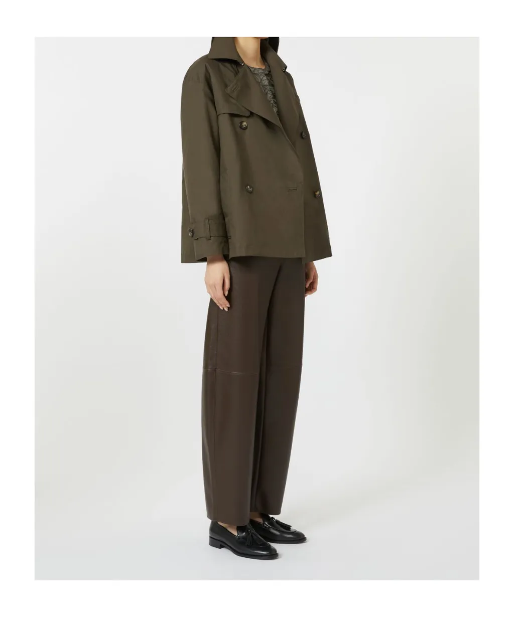 Long-Sleeved Trench Coat
