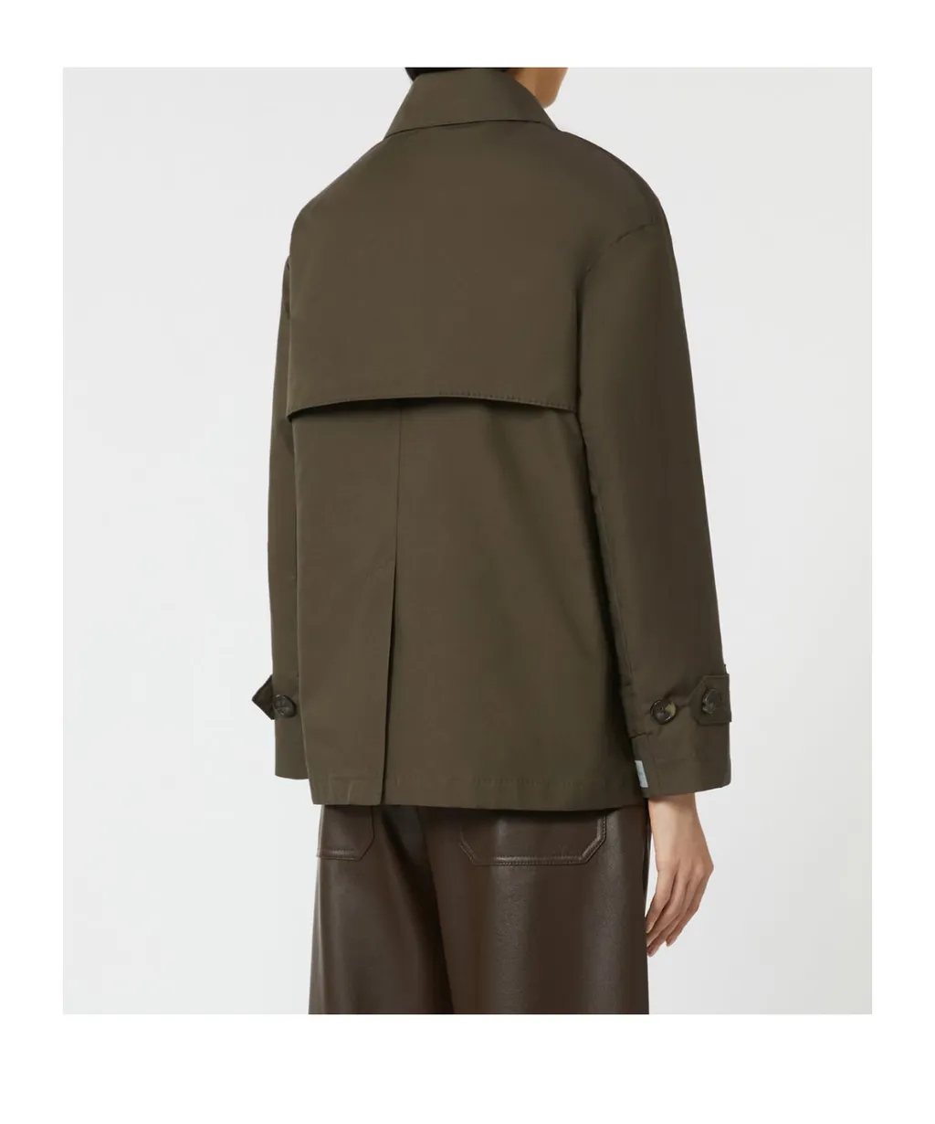 Long-Sleeved Trench Coat