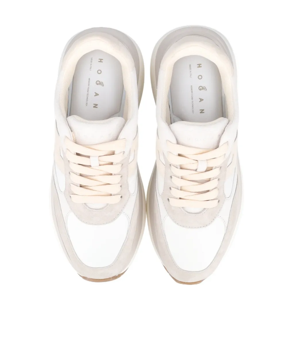 Hogan Platoform Lace-Up Sneakers