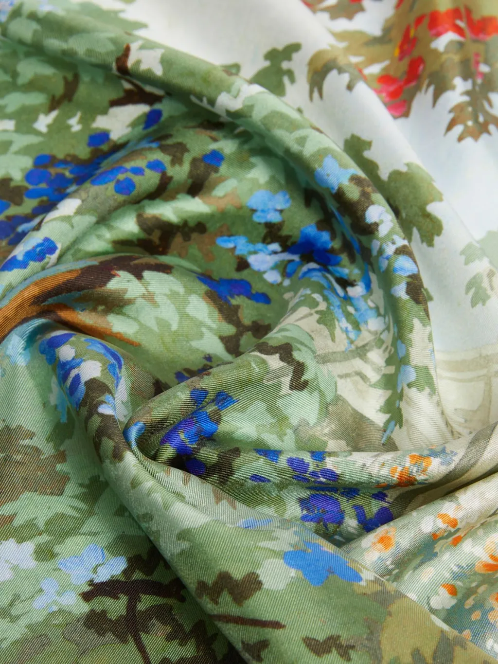 Printed Silk Foulard