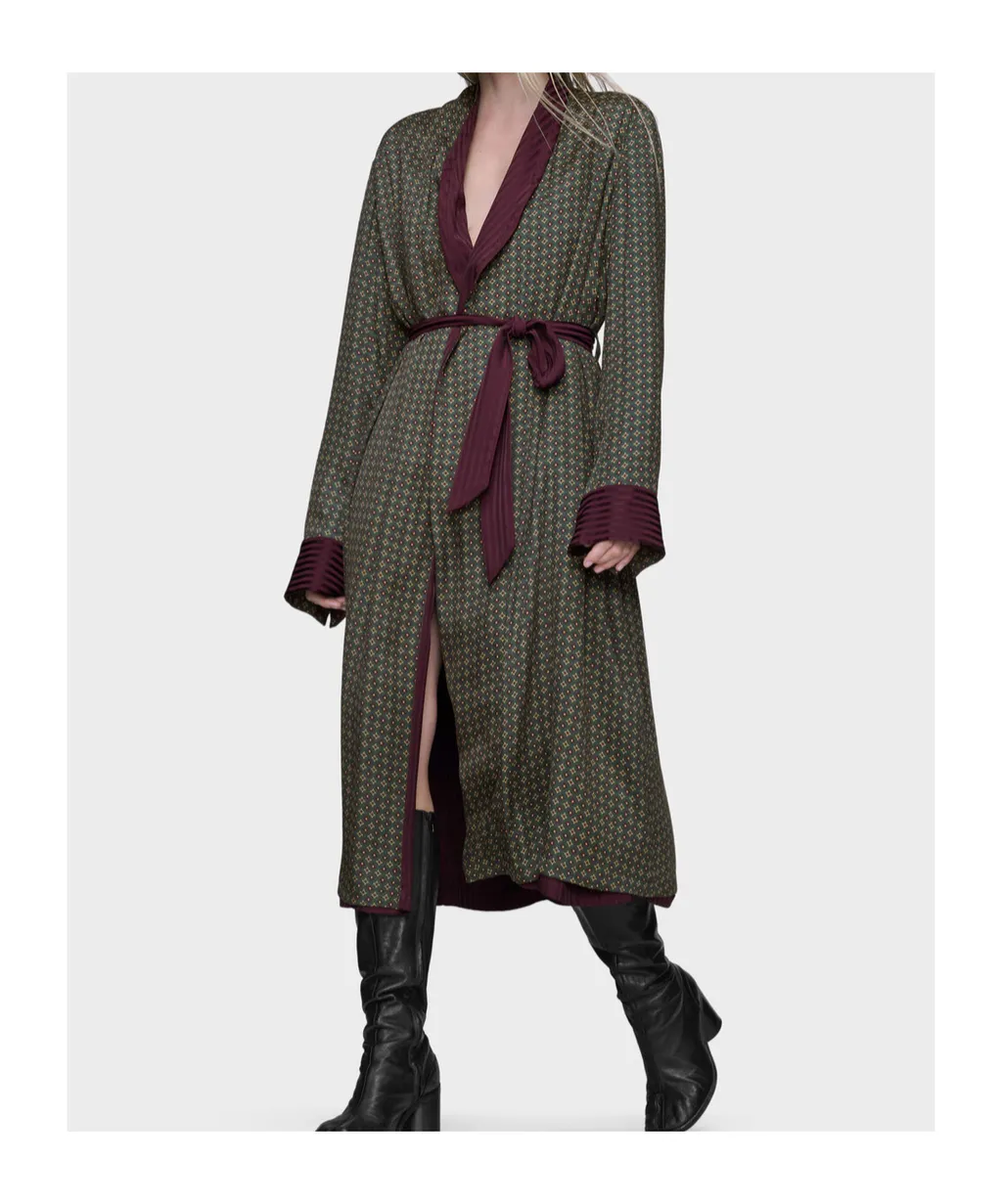 Maison Margiela Reversible Robe De Chambre Coat
