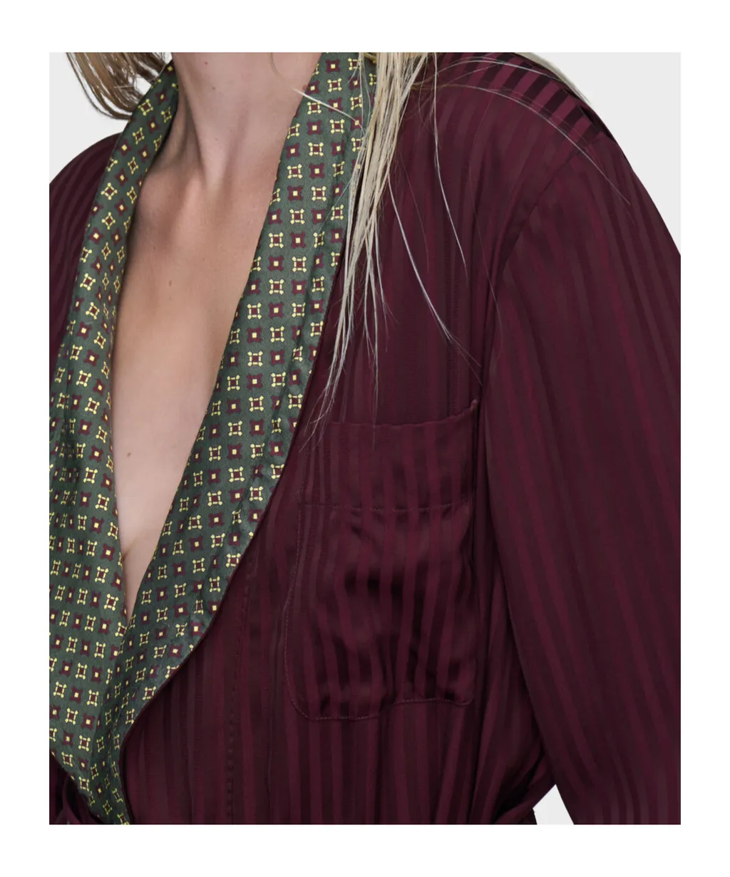 Maison Margiela Reversible Robe De Chambre Coat