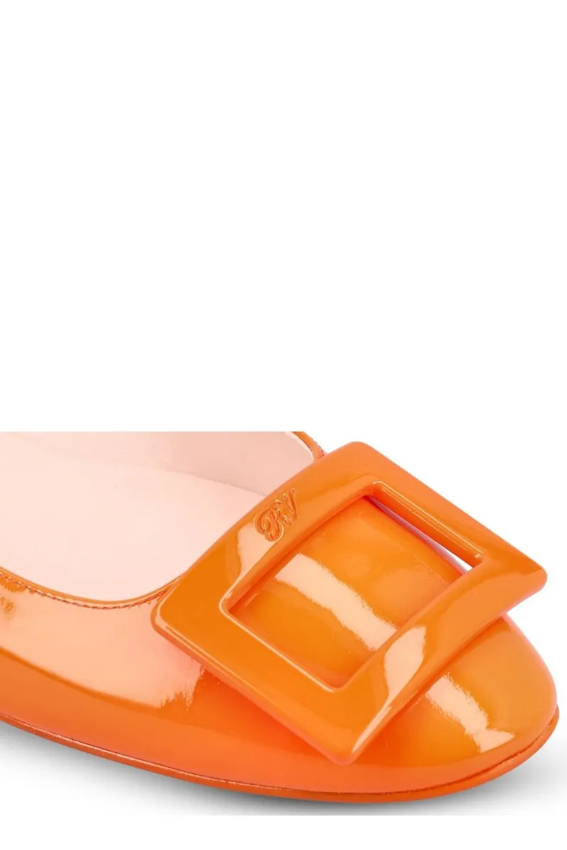 Roger Vivier Logo Embossed Flat Shoes