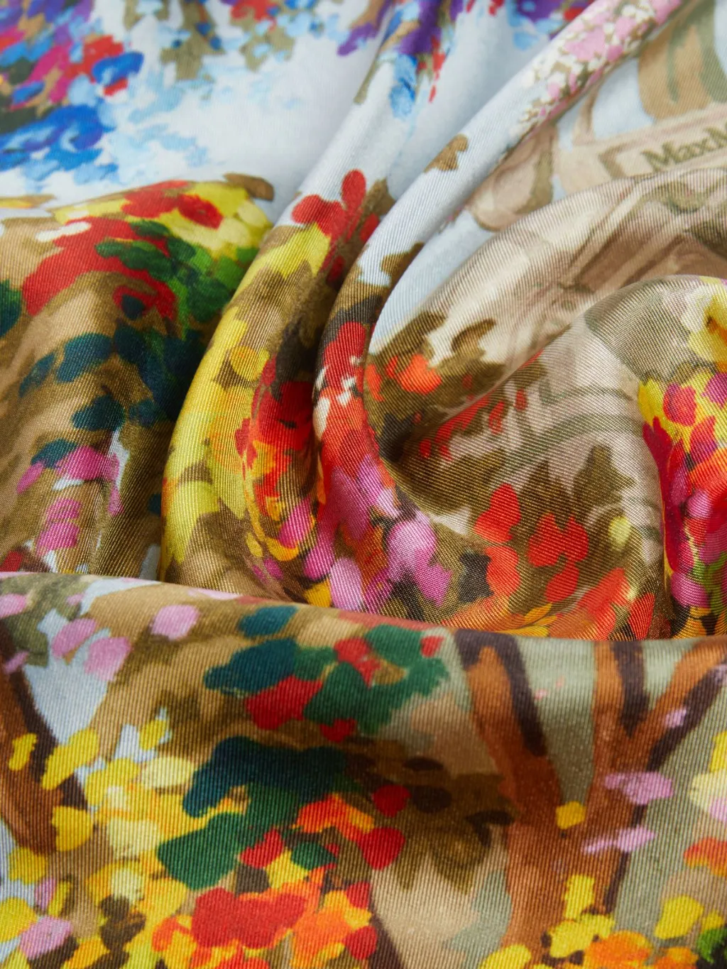 Printed Silk Foulard