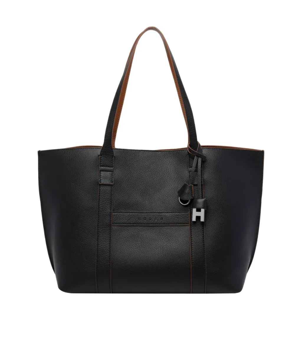 Hogan Hanging Accent Script Top Handle Bag