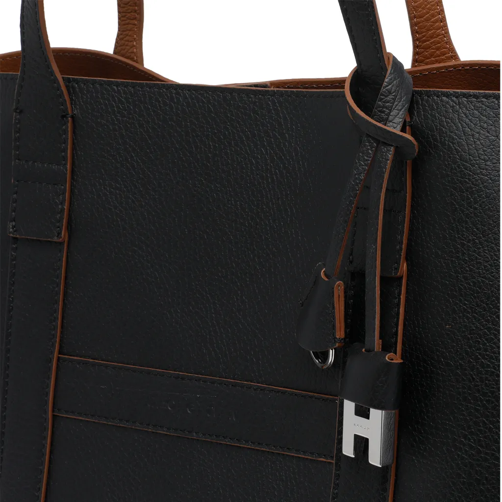 Hogan Hanging Accent Script Top Handle Bag