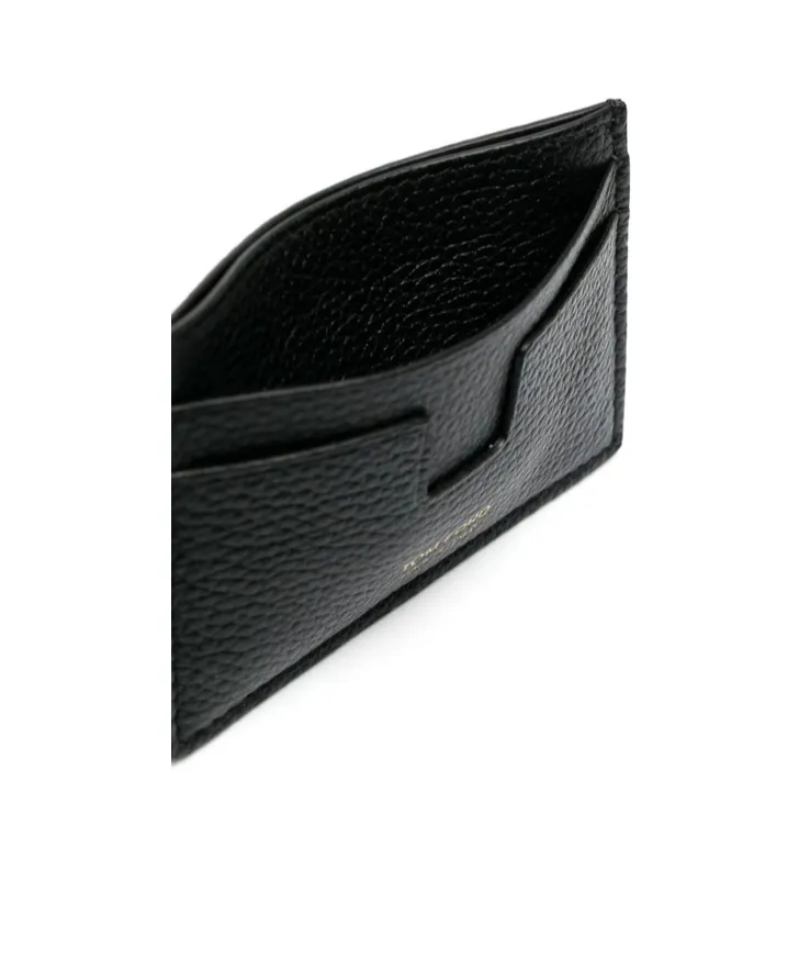 Embossed Logo Letter Card Holder