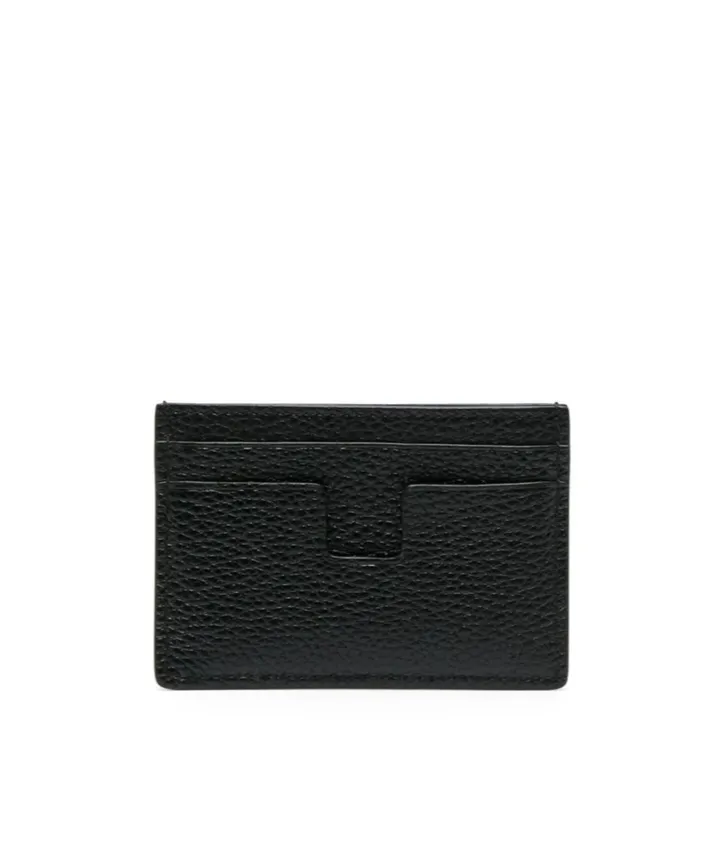 Embossed Logo Letter Card Holder
