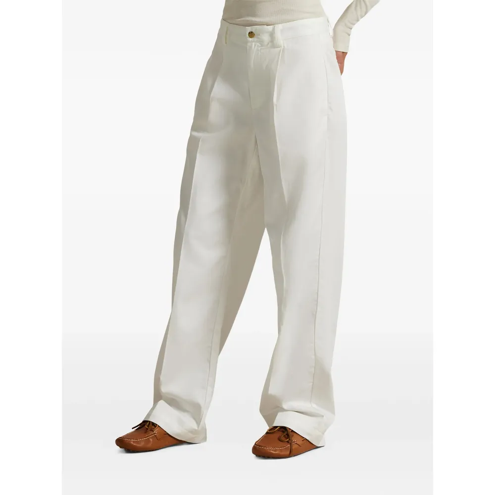 Casual Pants With Belt Loops