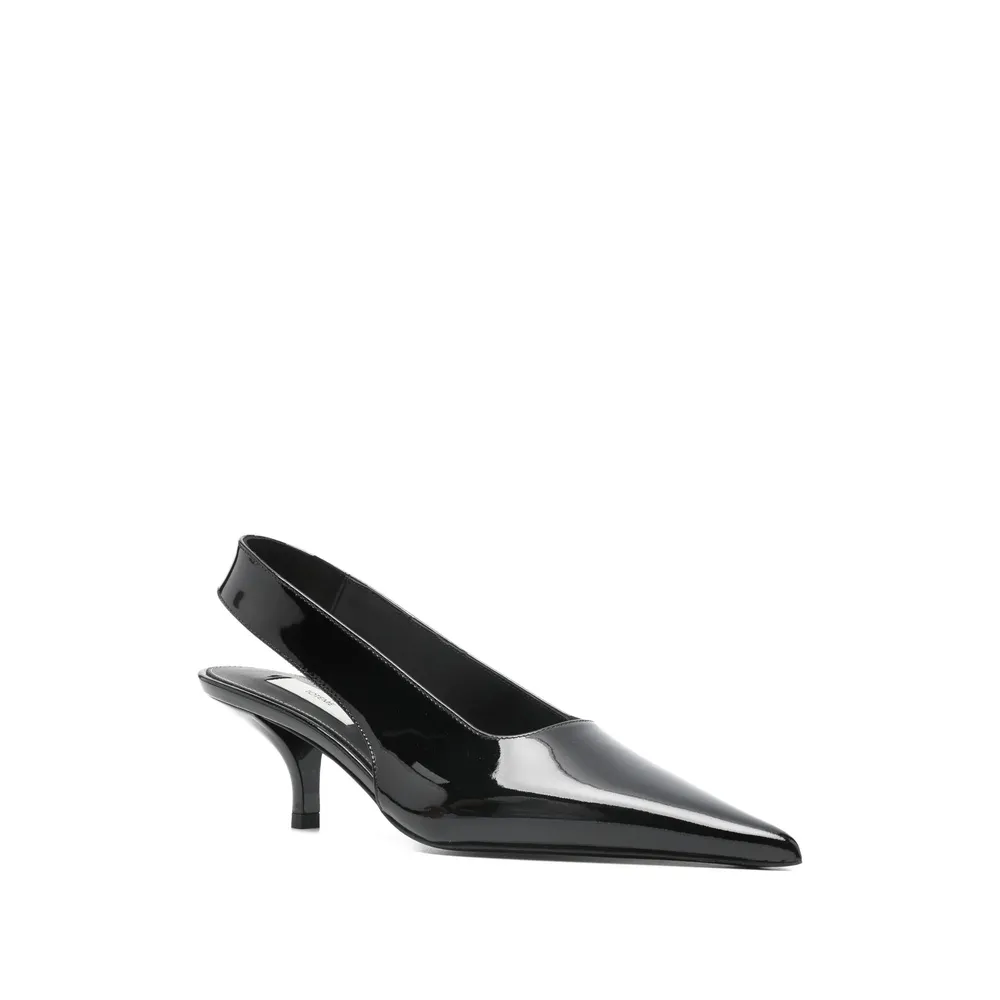 Pointed Slingback Pumps