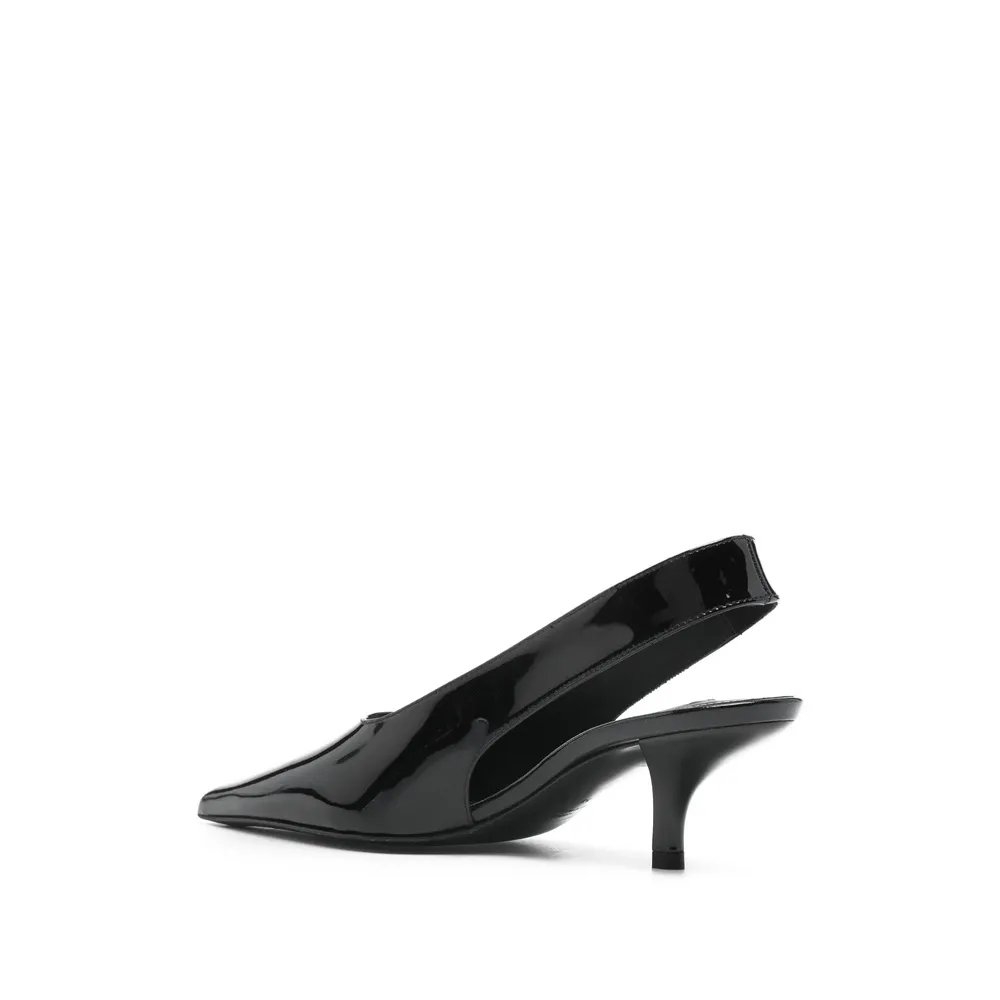 Pointed Slingback Pumps