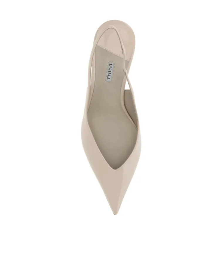 Pointed-Toe High-Heeled Sandals