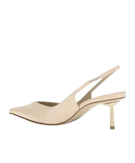 Pointed-Toe High-Heeled Sandals