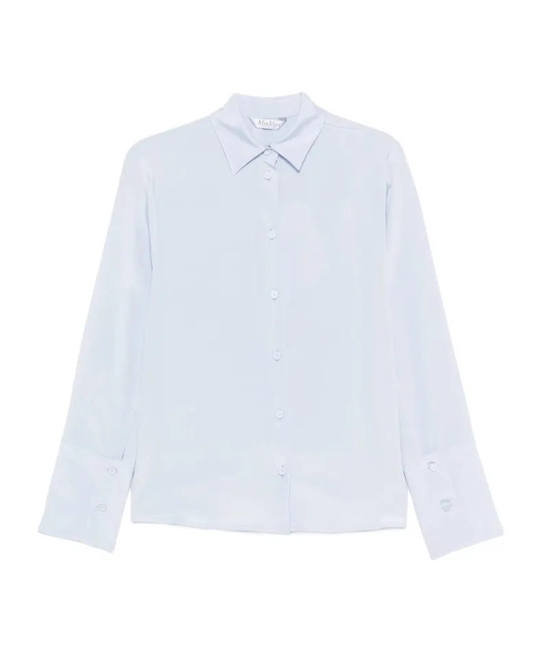 Collared Long-Sleeved Shirt