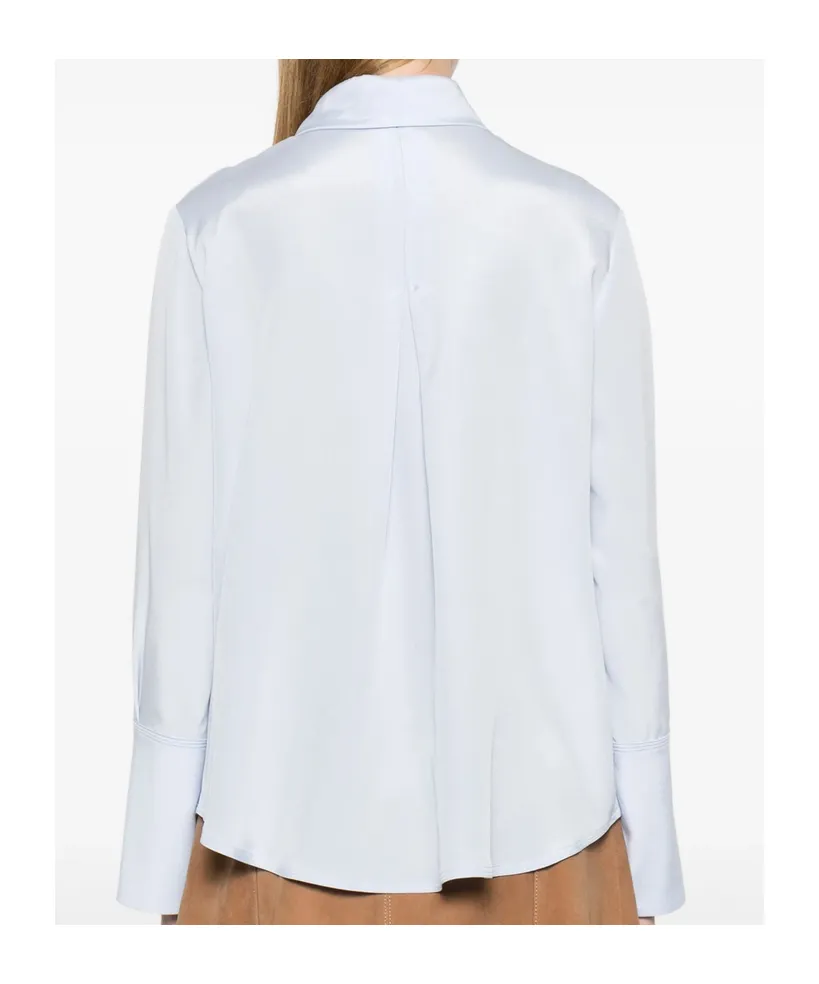 Collared Long-Sleeved Shirt