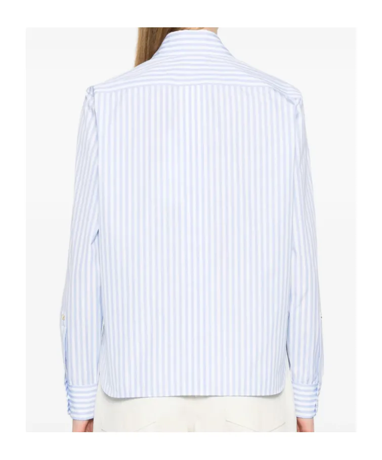 Collared Long-Sleeved Shirt