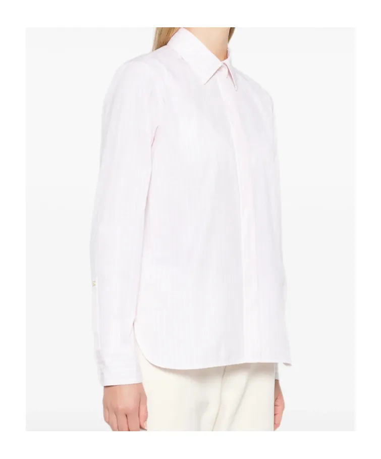 Collared Long-Sleeved Shirt