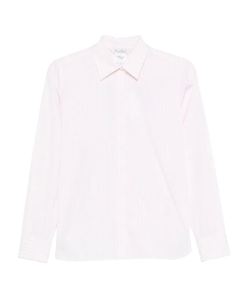 Collared Long-Sleeved Shirt