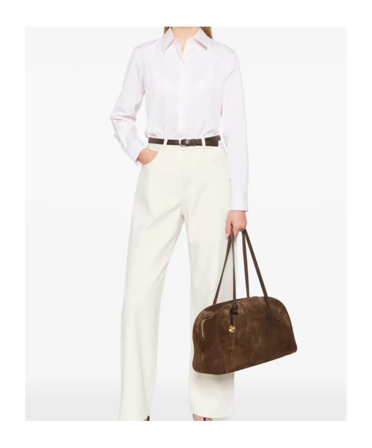 Collared Long-Sleeved Shirt
