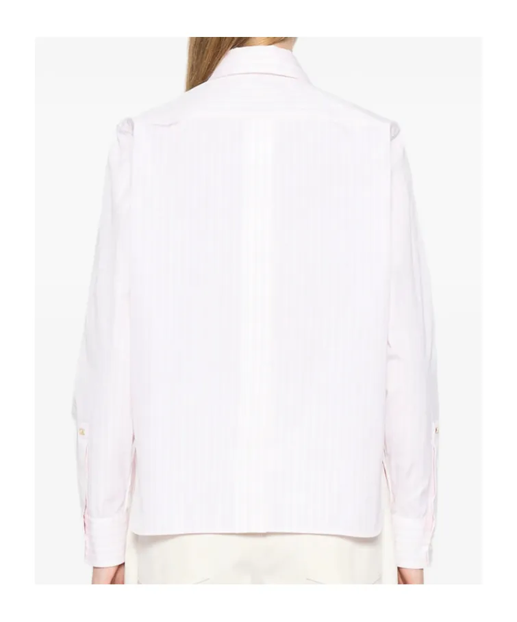 Collared Long-Sleeved Shirt