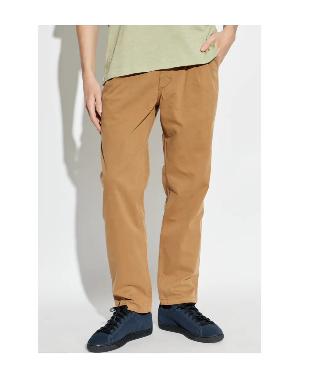 Cotton Tapered Pants