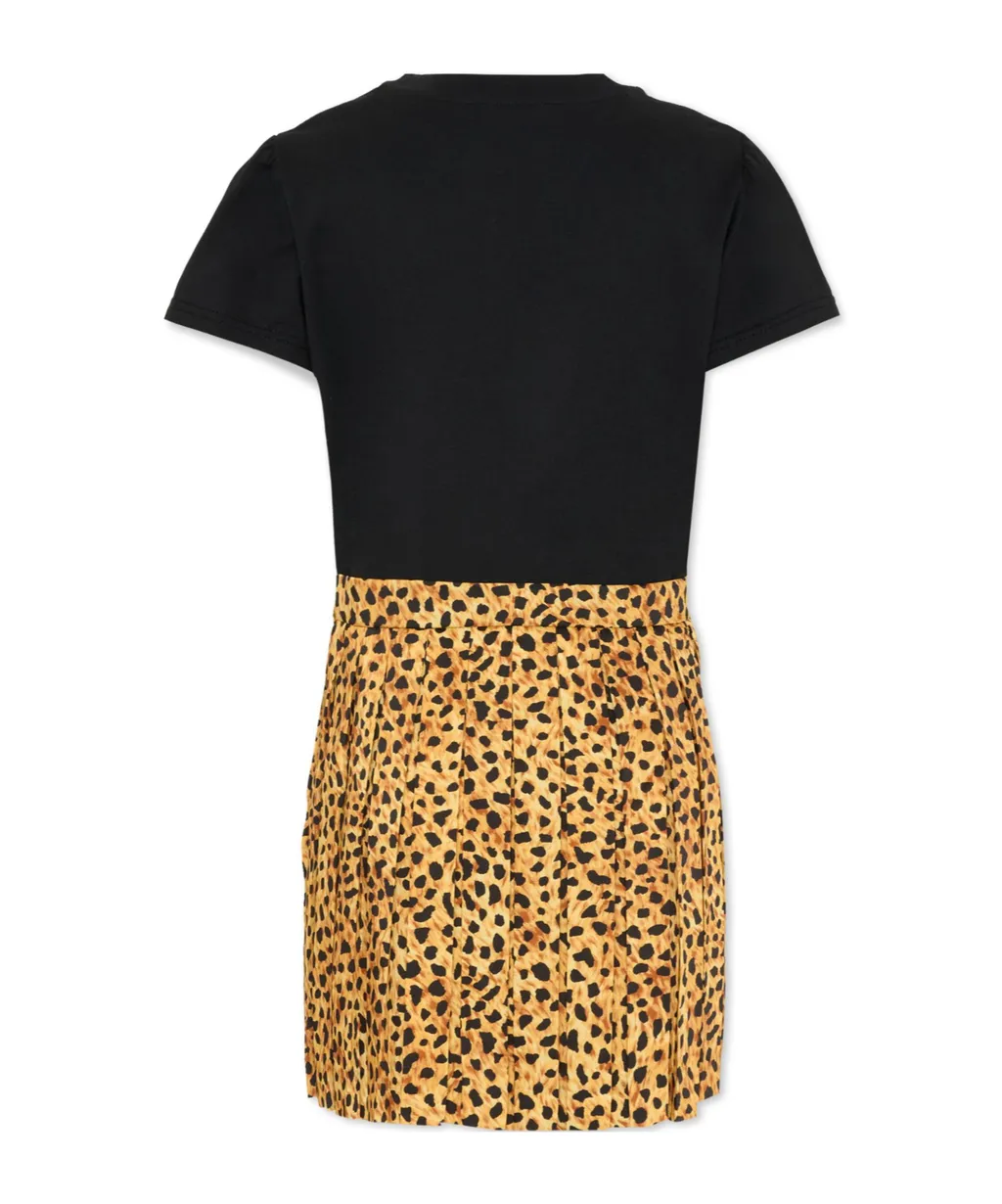 Versace Kids Leopard Printed Dress